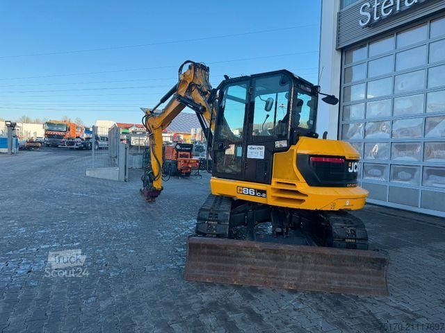Mini-escavadora JCB 86C - 2 T/ nur 627h! / 2022 / Holp Rototop