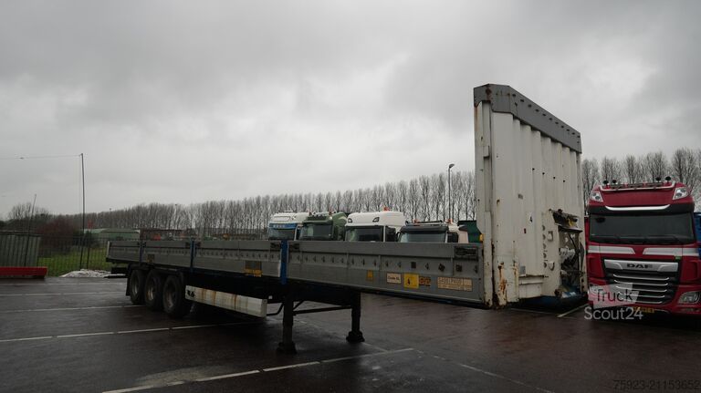 Πλατφόρμα φόρτωσης Krone Open box trailer with aluminium side boards