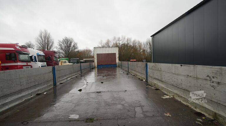 Πλατφόρμα φόρτωσης Krone Open box trailer with aluminium side boards