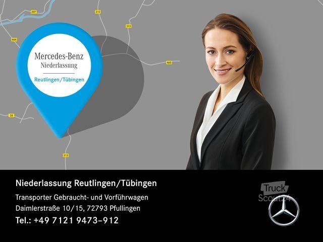 Furgoneta caja Mercedes-Benz Sprinter 317 CDI Koffer PRO Lang