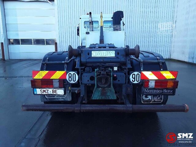 Μεταφορά εμπορευματοκιβωτίων Mercedes Actros 2641 lames steel EPS