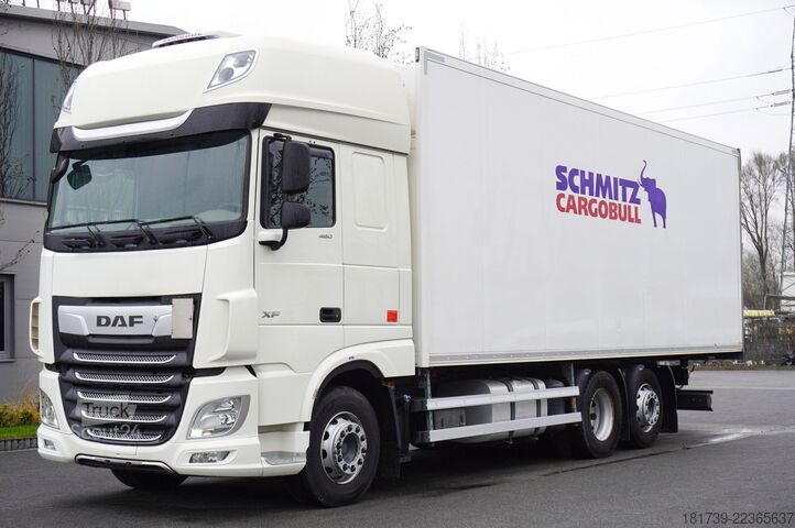 φορτηγό ψυγείο DAF XF 480 6x2 E6 / Schmitz 19 EPAL Doppelst