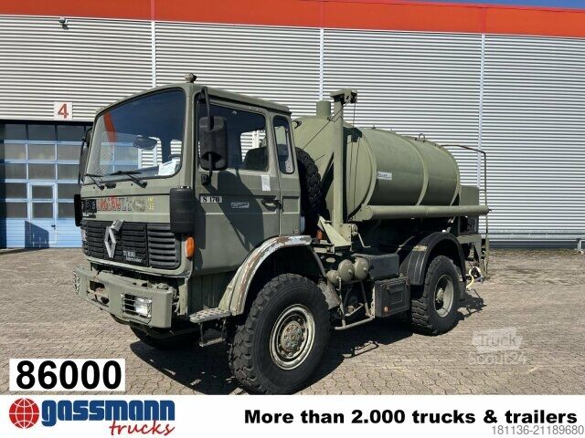 Tanker truck Renault Midliner S170 4x4, 6000l Wassertank