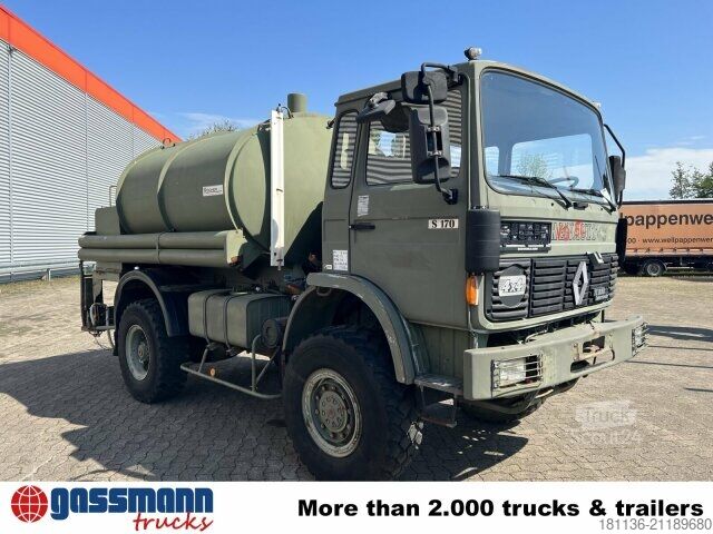 Tanker truck Renault Midliner S170 4x4, 6000l Wassertank