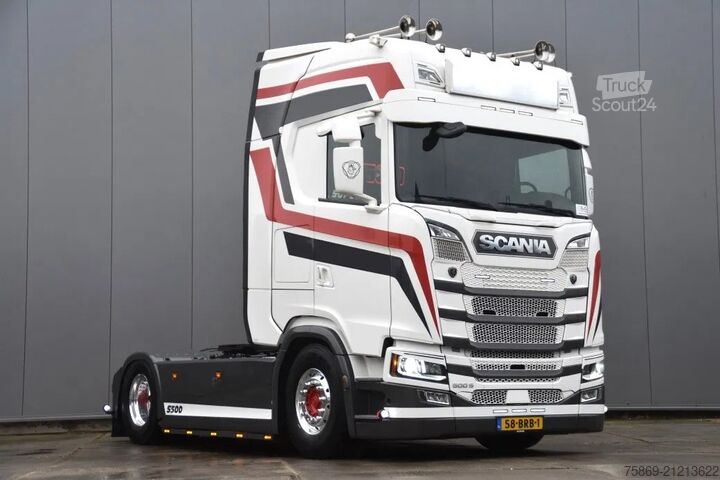 Standard-SZM Scania S500 NGS 4X2NB - NEW TACHO - RETARDER - FULL AI...