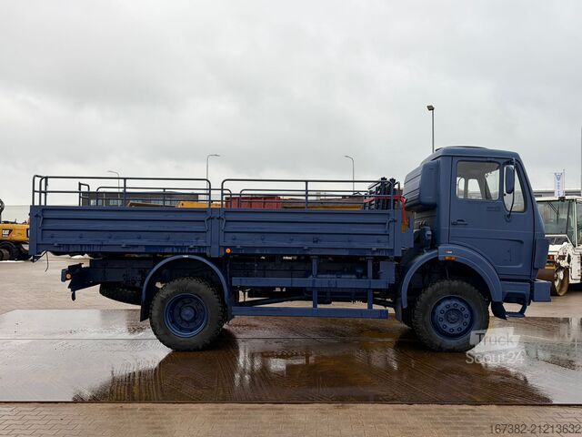MercedesBenz 1017 4X4 ex army blue Mercedes-Benz 1017 4X4 ex army blue