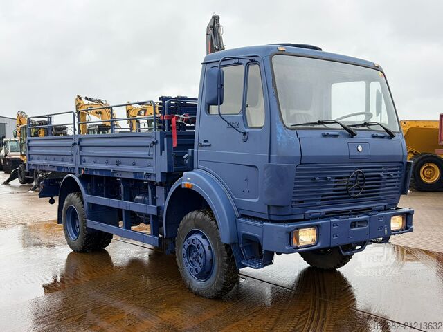 MercedesBenz 1017 4X4 ex army blue Mercedes-Benz 1017 4X4 ex army blue