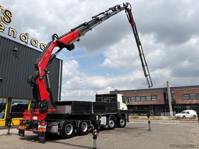 Autokrāna kravas automašīna DAF CF530 + FASSI F 820 RA 6X EXT.  +  JIB 6X EXT. ...
