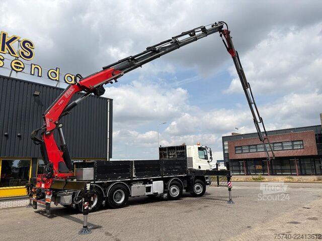 Autokrāna kravas automašīna DAF CF530 + FASSI F 820 RA 6X EXT.  +  JIB 6X EXT. ...