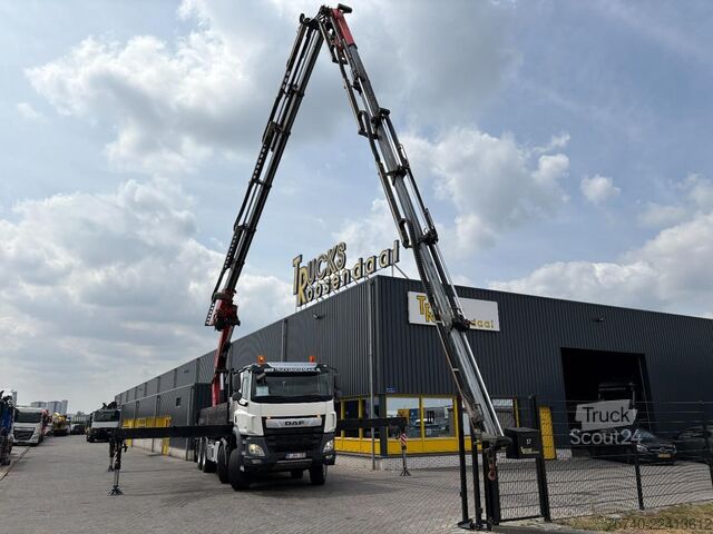 Autokrāna kravas automašīna DAF CF530 + FASSI F 820 RA 6X EXT.  +  JIB 6X EXT. ...