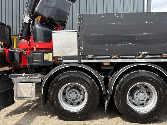 Autokrāna kravas automašīna DAF CF530 + FASSI F 820 RA 6X EXT.  +  JIB 6X EXT. ...