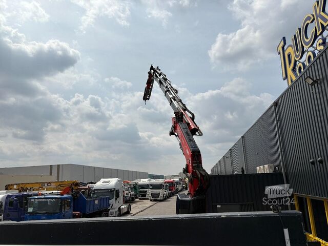 Autokrāna kravas automašīna DAF CF530 + FASSI F 820 RA 6X EXT.  +  JIB 6X EXT. ...