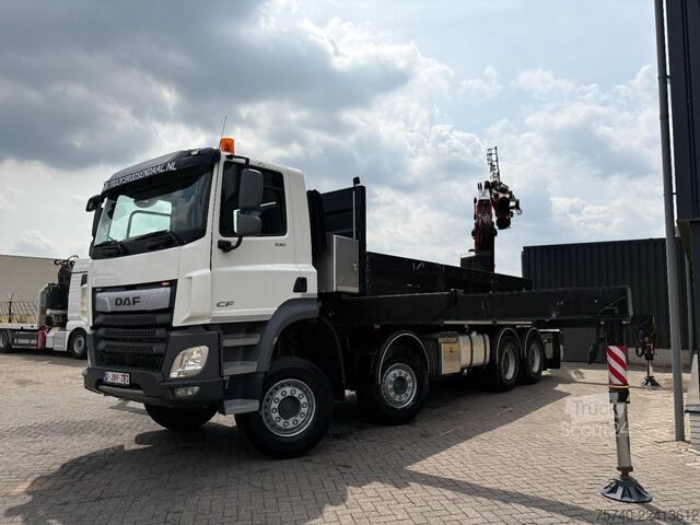 Kranbil DAF CF530 + FASSI F 820 RA 6X EXT.  +  JIB 6X EXT. ...