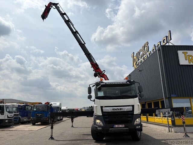 Kranbil DAF CF530 + FASSI F 820 RA 6X EXT.  +  JIB 6X EXT. ...