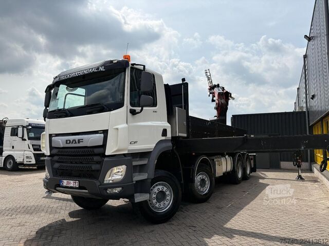 Kranbil DAF CF530 + FASSI F 820 RA 6X EXT.  +  JIB 6X EXT. ...