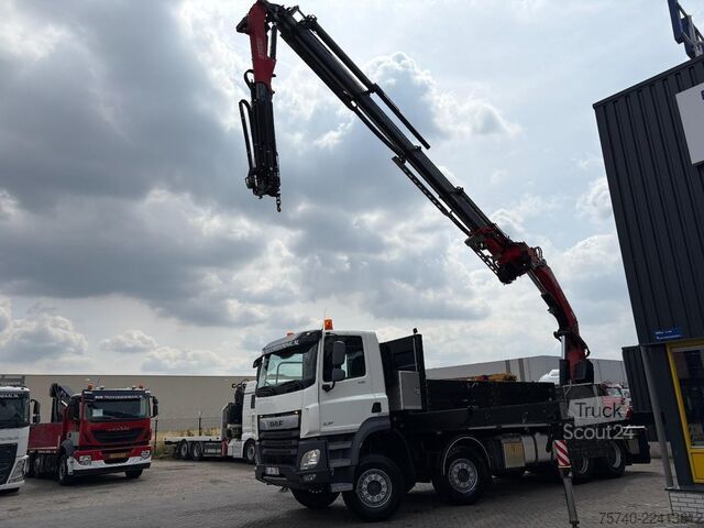 Kranbil DAF CF530 + FASSI F 820 RA 6X EXT.  +  JIB 6X EXT. ...