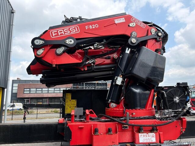 Kranbil DAF CF530 + FASSI F 820 RA 6X EXT.  +  JIB 6X EXT. ...