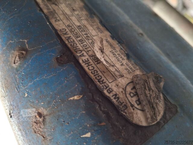 As voor bouwmachines BPW HSF 11010 ECO-P