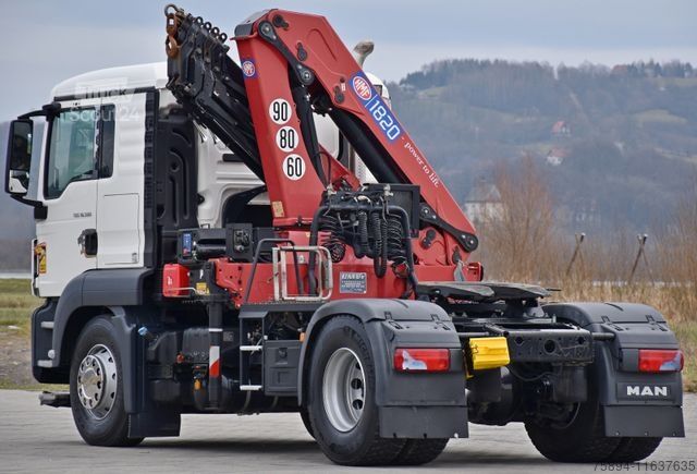 Standard SZM MAN TGS 18.500 Sattelzugmaschine + KRAN/FUNK