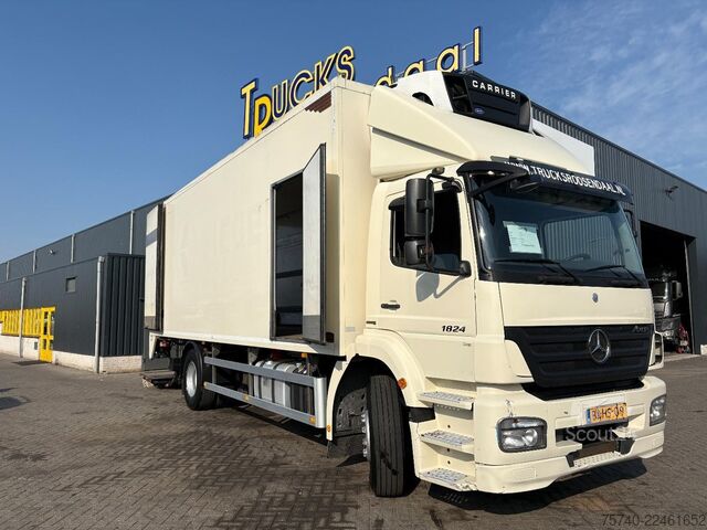 Hűtött/fagyasztott szállítás Mercedes-Benz Axor 1824 + CARRIER SUPRA 750 + DHOLLANDIA 2000...