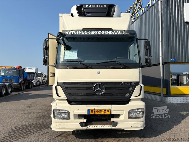 Hűtött/fagyasztott szállítás Mercedes-Benz Axor 1824 + CARRIER SUPRA 750 + DHOLLANDIA 2000...