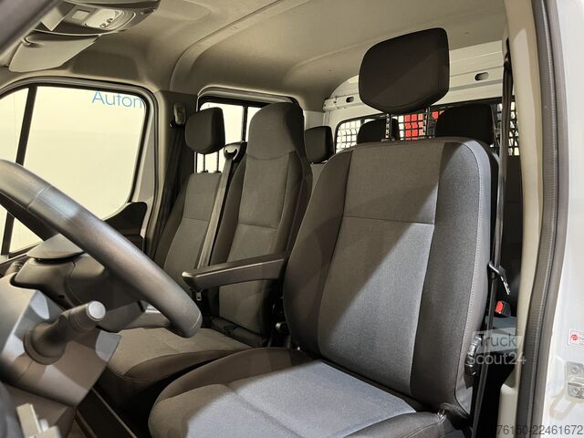 Sunkvežimis su platforma ir kranu Renault Master 2.3 dCi 145 PK L3 DC Dubbel Cabine Open ...