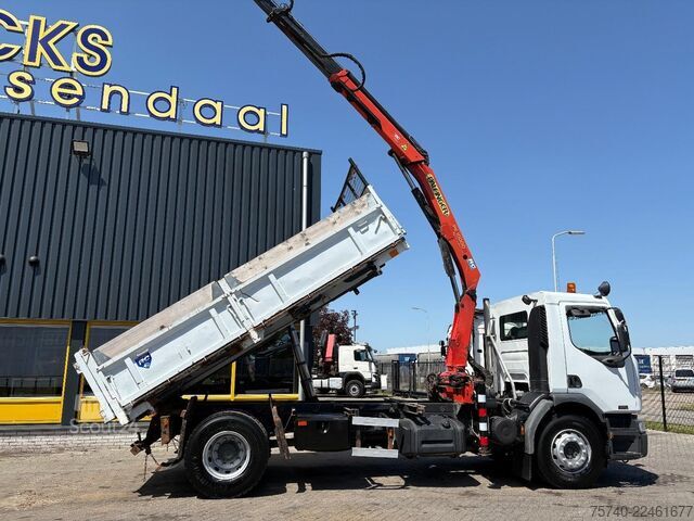 Krano sunkvežimis Renault Premium + PALFINGER PK 10000.  2 X EXT.  + REMO...