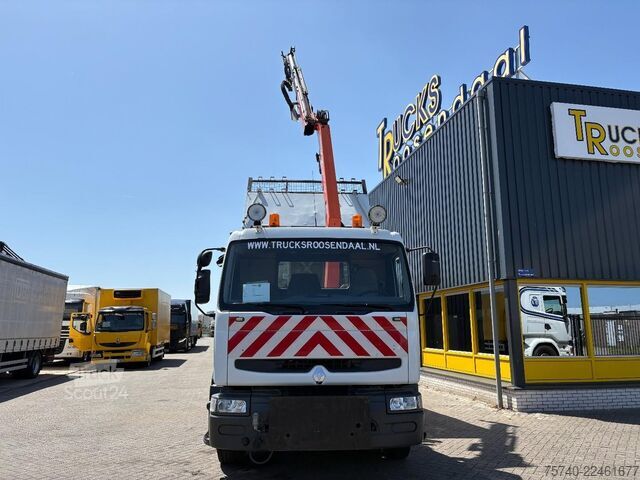 Krano sunkvežimis Renault Premium + PALFINGER PK 10000.  2 X EXT.  + REMO...