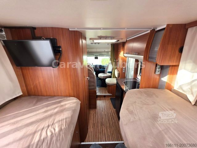 Camping-car semi-intégré ADRIA S 572 SL - Einzelbetten - 2x Klima - Solar - AHK