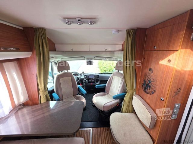 Camping-car semi-intégré ADRIA S 572 SL - Einzelbetten - 2x Klima - Solar - AHK