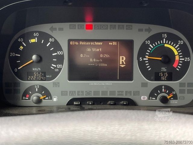 Vacuum tank truck MERCEDES-BENZ Actros 2644 L 6x4 Saug + Spülwagen Kombi Saug+Sp