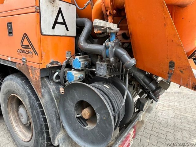 Vakumlu tank kamyonu MERCEDES-BENZ Actros 2644 L 6x4 Saug + Spülwagen Kombi Saug+Sp