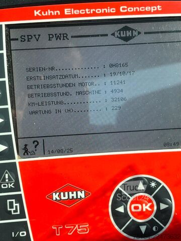 Технология подачи Kuhn SPV Power 10.1 CL
