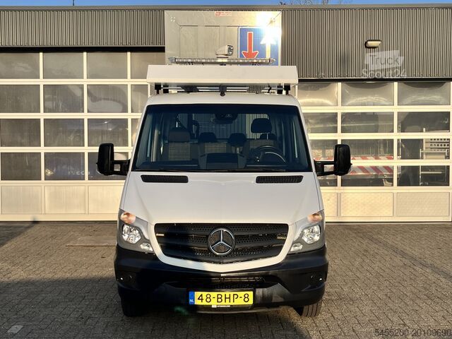 Вантажівка-платформа з краном Mercedes-Benz Sprinter 513 CDI 366 Hiab Laadkraan 018T Trekha...