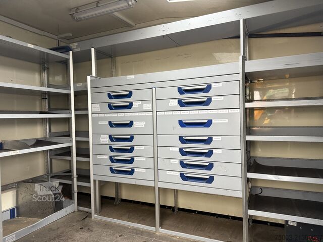 LKW mit Kofferaufbau MAN TGL 12.180 Koffer mit Ruthmann Versalift 14.90m