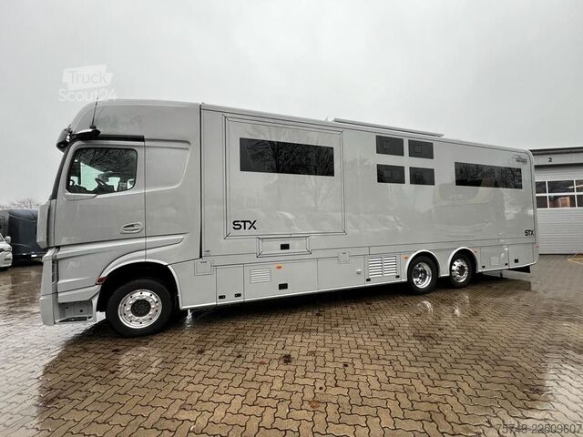 Camión para ganado MERCEDES-BENZ 2651 STX 5 Pferde DOP. POP-OUT+POP-UP  EXKLUSIVE