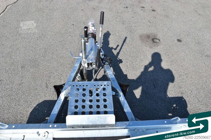 Žemagrindė platforma priekaba BRIAN JAMES TRAILERS Digger Plant Schwerlast-Rampe 3,2x1,7m NEU