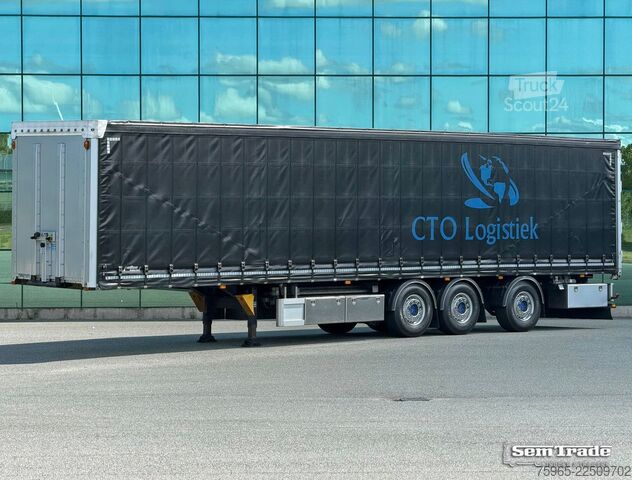 Åpen semitrailer med presenning  Hertoghs N/A LPRS 24 STUURAS 2x LIFT AS SCHUIFDA