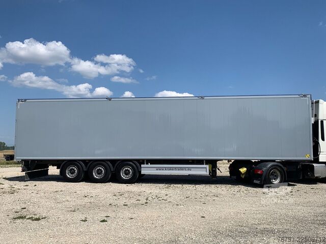 Полуремарке с подвижен под KRAKER CF-Z 92m³_ BPW_ Liftach_ Funk_ Hochdruckreiniger