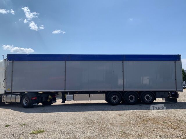 Полуремарке с подвижен под KRAKER CF-Z 92m³_ BPW_ Liftach_ Funk_ Hochdruckreiniger