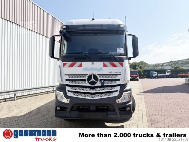 Vrachtauto met open laadbak Mercedes-Benz Actros 2746 L 6x2, Kran Atlas 240.2E-A4, Funk,