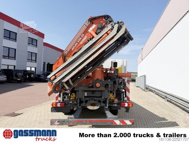 Vrachtauto met open laadbak Mercedes-Benz Actros 2746 L 6x2, Kran Atlas 240.2E-A4, Funk,