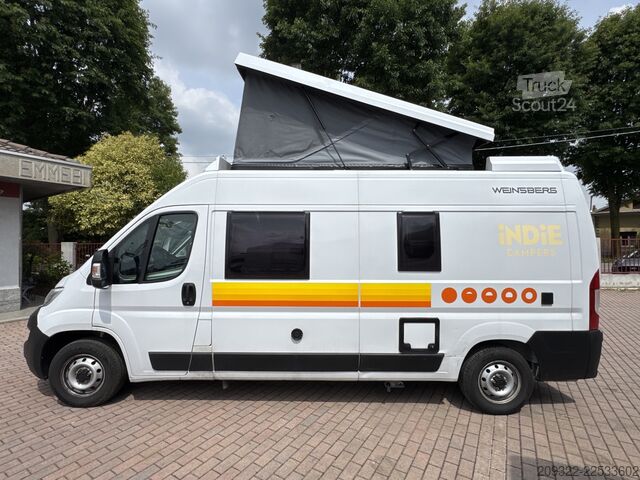 Kemperis/kemperis automobīlis 2023 Fiat Ducato Weinsberg Carabus | Manuale | Tetto a Soffietto