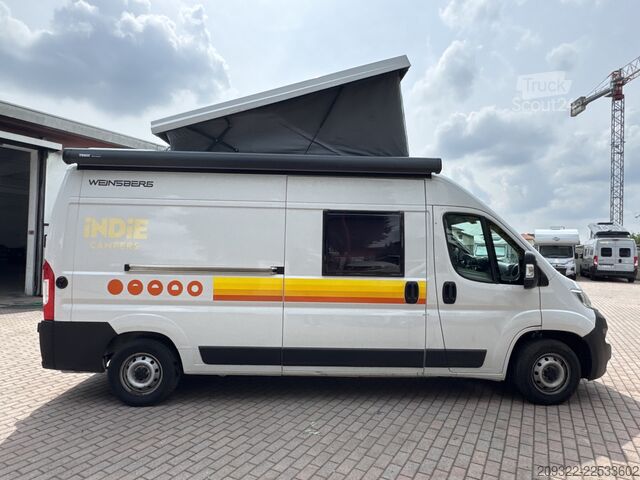 Kemperis/kemperis automobīlis 2023 Fiat Ducato Weinsberg Carabus | Manuale | Tetto a Soffietto