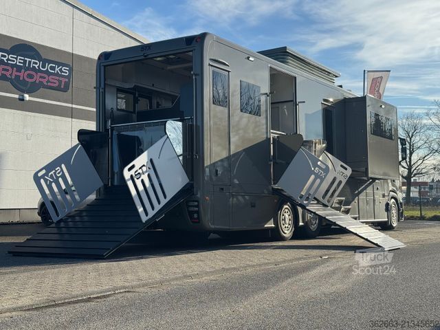Nákladní vůz pro přepravu dobytka SCANIA S500 STX 5 Pferde m. Doppel PopOut & Mega PushUp