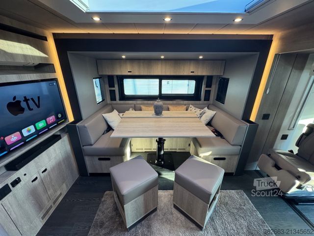 Nákladní vůz pro přepravu dobytka SCANIA S500 STX 5 Pferde m. Doppel PopOut & Mega PushUp