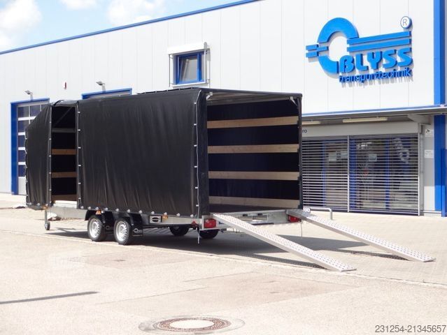 Автомобільний автовоз-причіп BLYSS Atlas II Autotransporter 600x220x200cm 3500kg