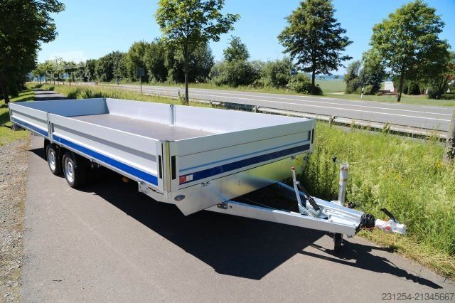 Remolque de automóvil BLYSS Boss Hochlader 600x210x40cm 3500kg