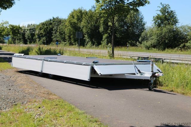 Remolque de automóvil BLYSS Boss Hochlader 600x210x40cm 3500kg