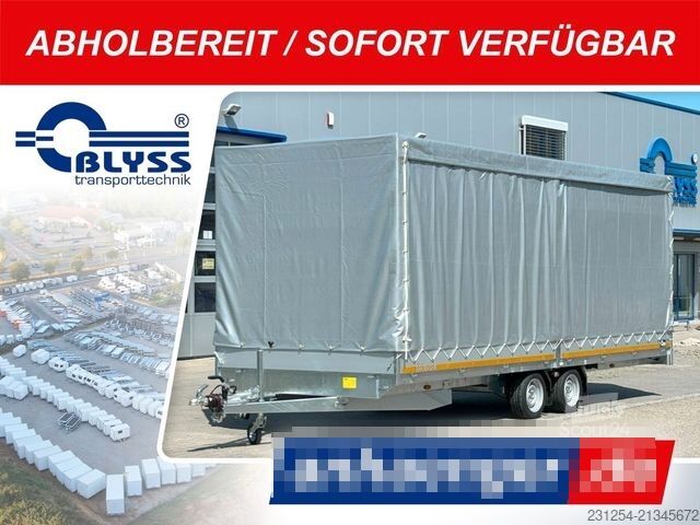 Remorcă auto EDUARD Cargo 356022-63 Hochlader 606x220x220cm 3500kgGG